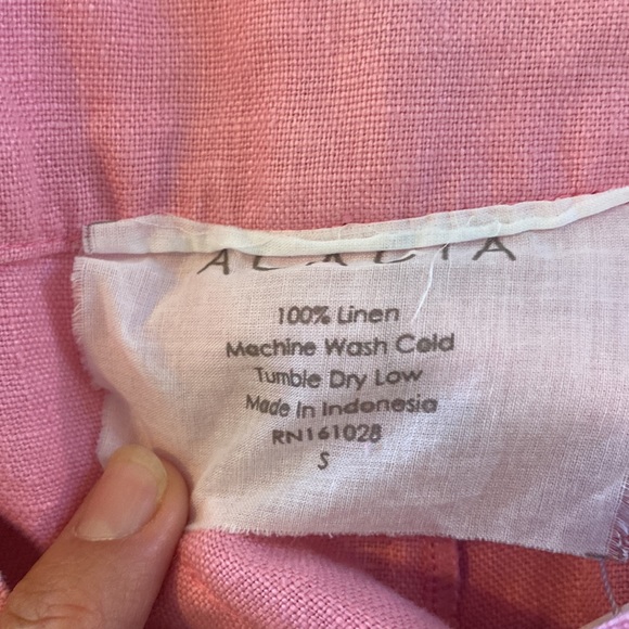 ACACIA SWIMWEAR LINEN SHORTS - Picture 3 of 3